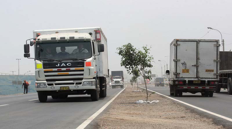 Ministerio de Transporte reordena el tránsito para ingreso de camiones al Callao