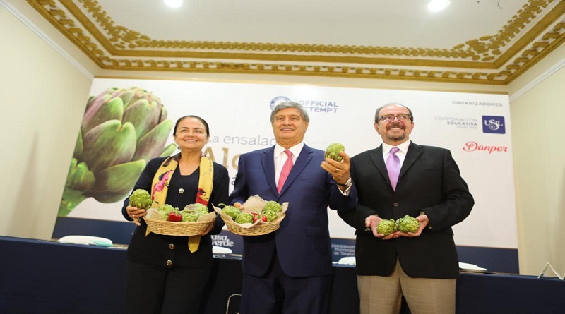 Buscan establecer nuevo récord guinness con la ensalada de alcachofa más grande del mundo