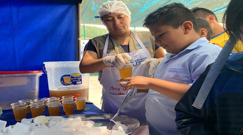 Más de cinco mil niños de Ventanilla se benefician en  ferias nutricionales