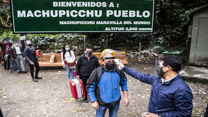 Cusco: Inmunización en los adultos mayores se adelantó en el distrito de Machu Picchu