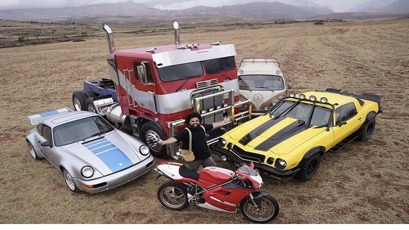 Cusco: Optimus Prime, Bumblebee y Mirage se preparan para correr en la carretera