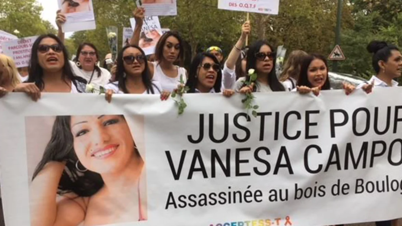Juzgan a tres hombres por asesinar a trans peruana en Francia