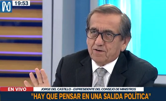 Del Castillo pide eliminar «esa tontería de la no reelección parlamentaria»