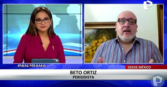 Beto Ortiz anuncia que no regresará al Perú y critca a Pedro Castillo