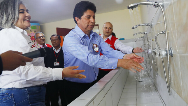 Pedro Castillo anuncia apoyo de Colombia para la masificación del gas