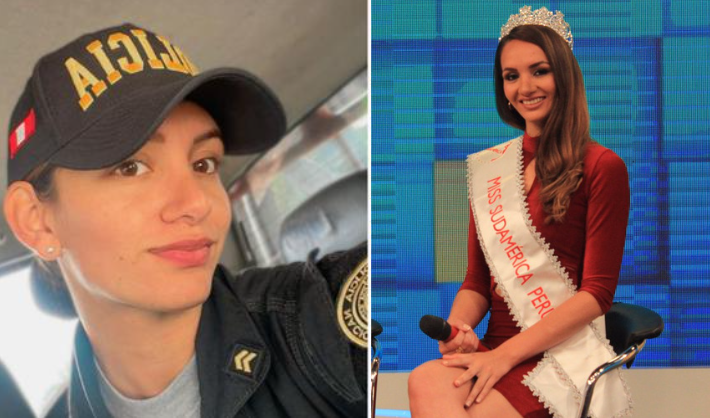Larizza Farfán, policía y psicóloga que aspira a ser Miss Perú 2023
