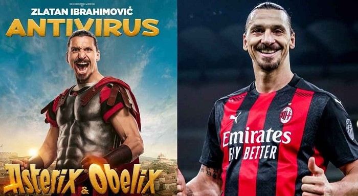 El gran Zlatan debutará en el cine como ‘Antivirus’ en ‘Astérix y Obélix’